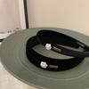 Retro Women Hair Hoop Velvet Hairband French Flower Hair Band Bezel Girl Headband Fashion Headdress Hair Accessories