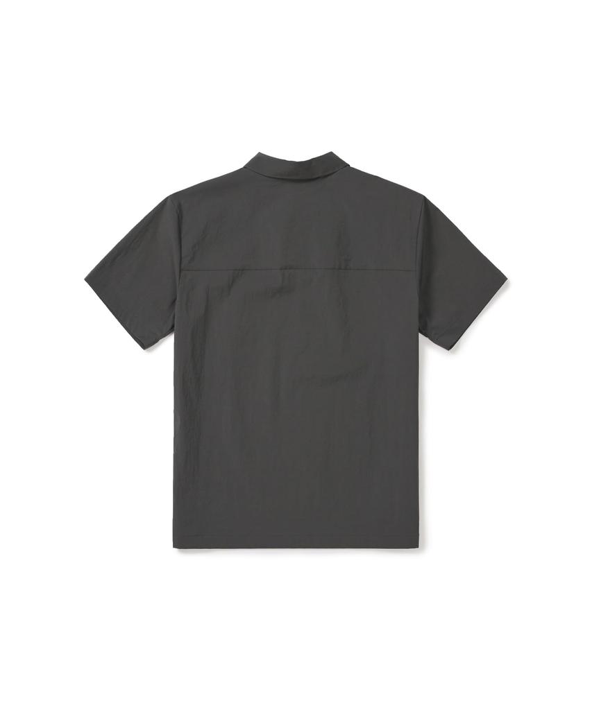 [Snow Peak] Root S/S Polo T-Shirt GS-S26MMRPS60 Tops Polo Shirt Shirt Short Sleeve Men's Women's RUSTIC KHAKI M