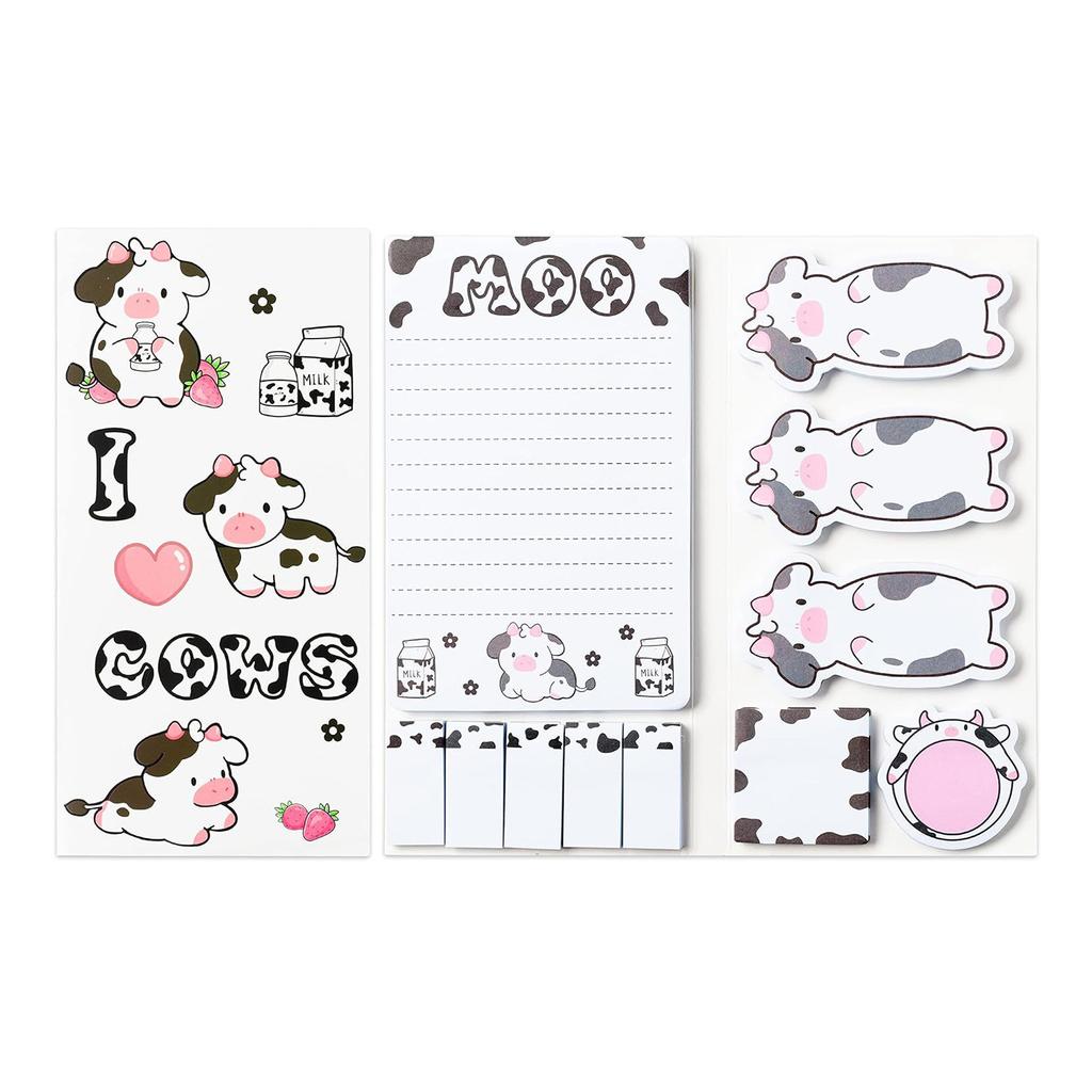 800 Sheets Sticky Note Cartoon Note Paper Self-Adhesive Note Paper Sticky Index Tabs Book Page Mark for Office School