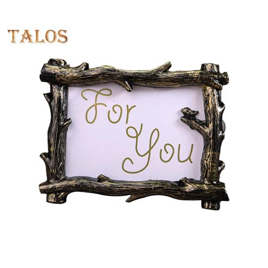 TDStore Hollow Design Oval/Rectangle Photo Frame Picture Holder Wedding Home Decor Gift