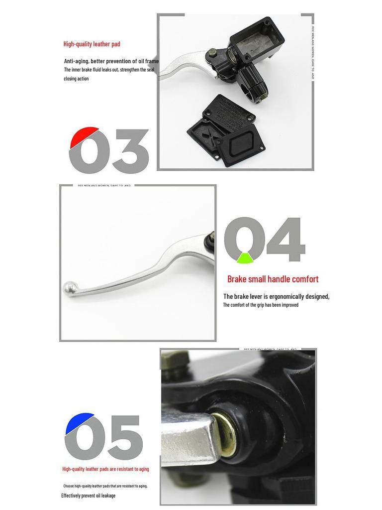 Главный цилиндр гидравлического тормоза для электрических мотоциклов