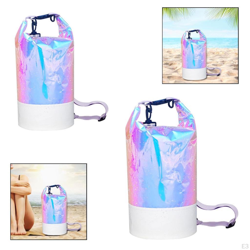 Сухая сумка Водонепроницаемая Плавучая Сумка для плавания Пляжный рюкзак Ведро для сноубординга Каноэ Рыбалки