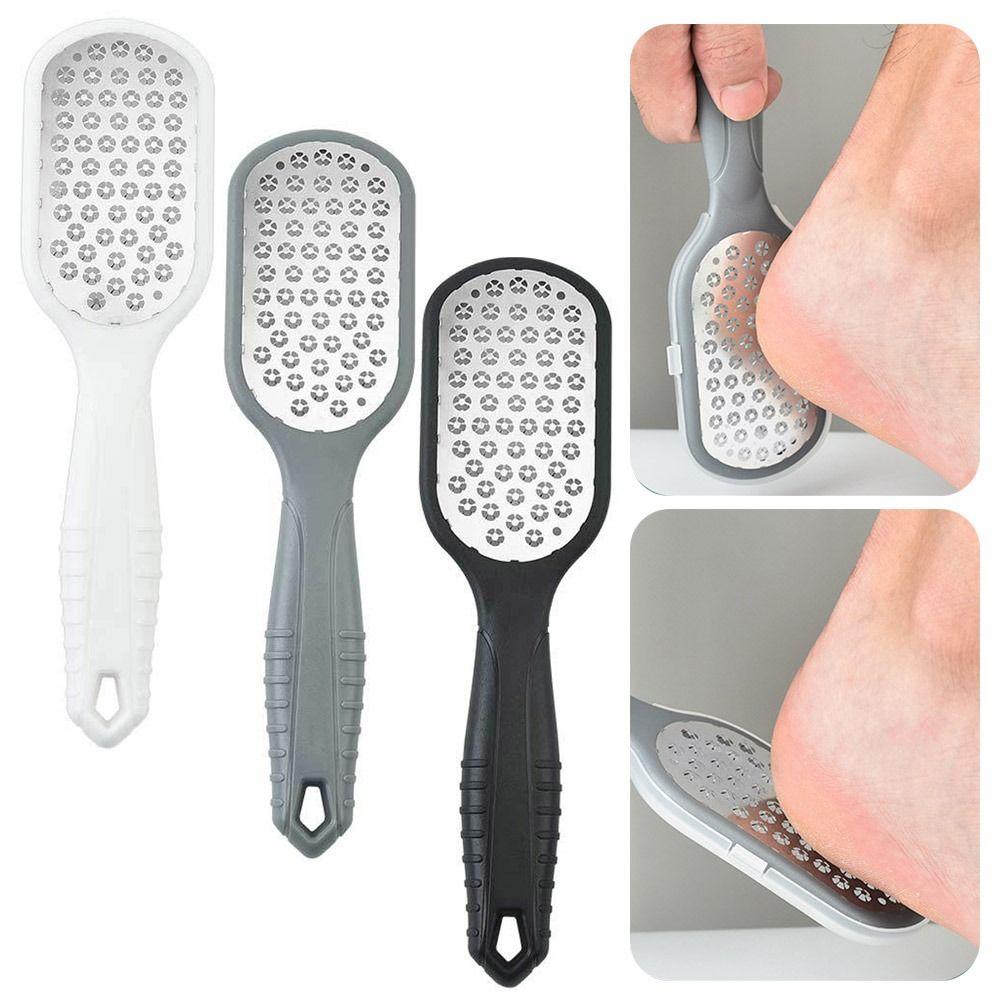 Durable Stainless Steel Exfoliating Hard Skin Remover Pedicure File Callus Remover Foot Sharpeners