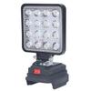 LED Work Light Cordless 18V Lithium Battery Powered Super Bright Outdoor Security Lamp Floodlight for BL1830 1840 1850
