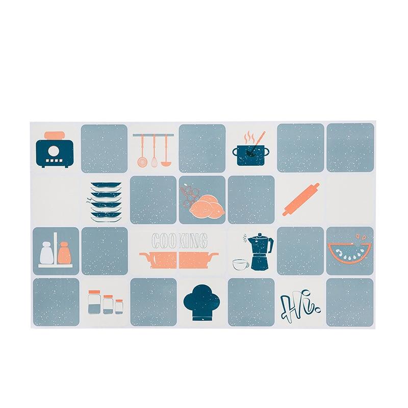 2 шт., кухонные пленки, наклейки на стену, водонепроницаемые и маслостойкие, высокотемпературные, наклейки на керамическую плитку