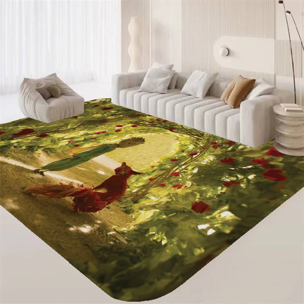 Литературные произведения Маленький П-Принц Коврик для ванной Скандинавский стиль Домашний придверный коврик Коврики для ванной-туалета Коврик для спальни