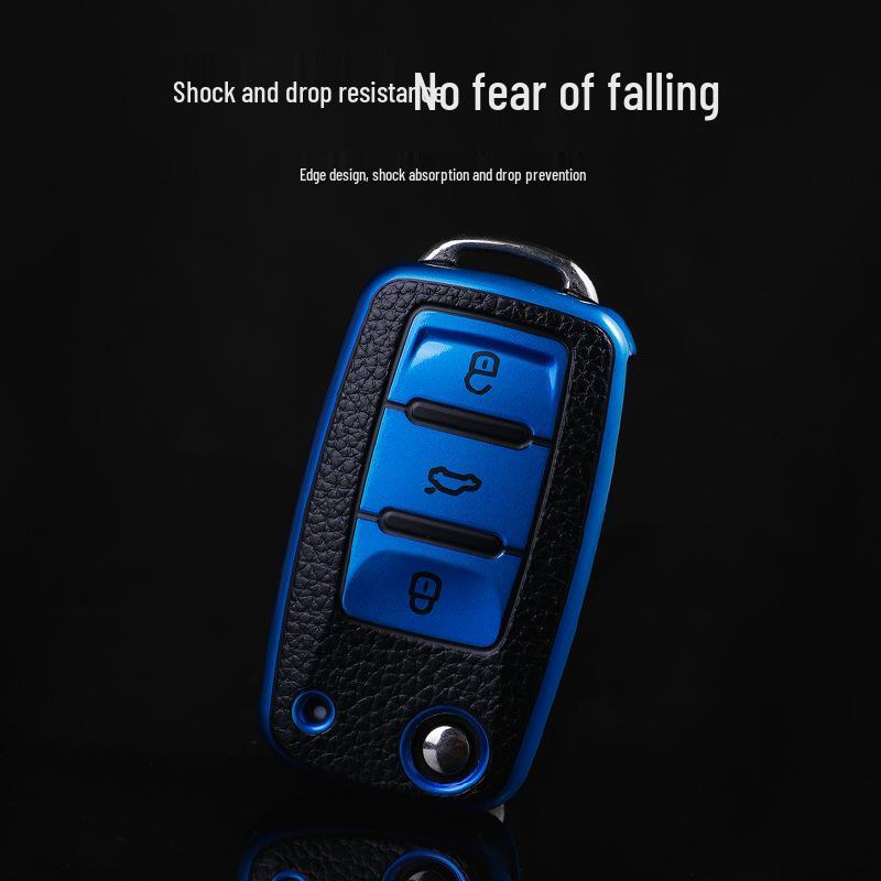 Чехол для ключа Volkswagen для Sagitar, Bora, Tiguan, Lavida, Santana, Jetta, Lamando, Polo, Golf