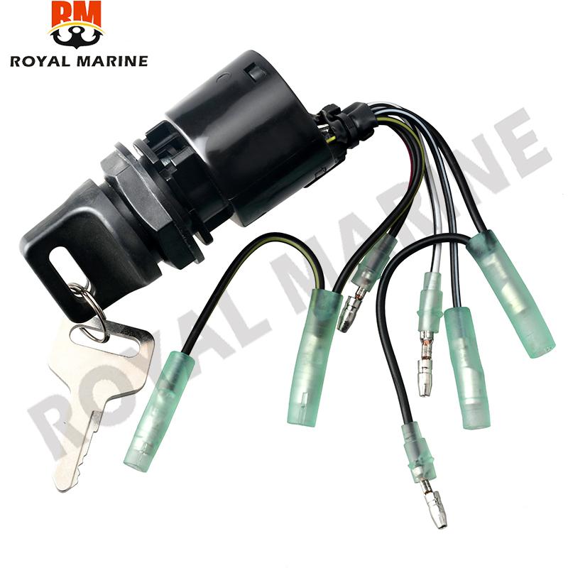 35100-ZV5-013 35100ZV5013 Выключатель зажигания и ключ для Honda 15-225 л.с. BF115 BF135 BF150 BF200 BF225 Пульт дистанционного управления