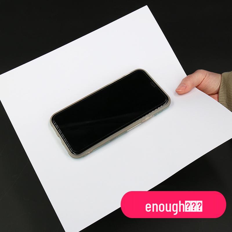 Уплотненный двусторонний белый кардсток - 240 г, 10x10/20x20/25x25 см для рисования маркерами