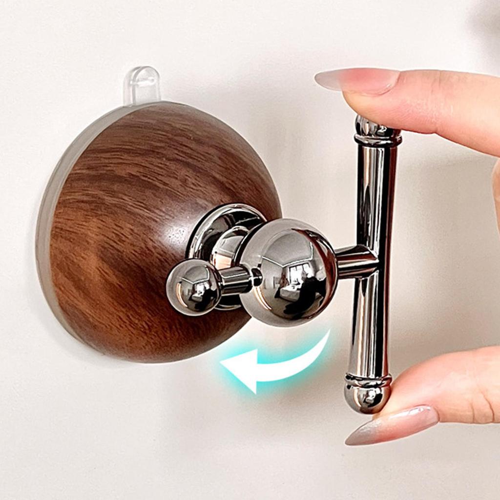 Bathroom Suction Hooks No Drilling Heavy Duty Storage Hanger Bath Robe Organizer Hook for Tile Glass Wall Door Window Mirror