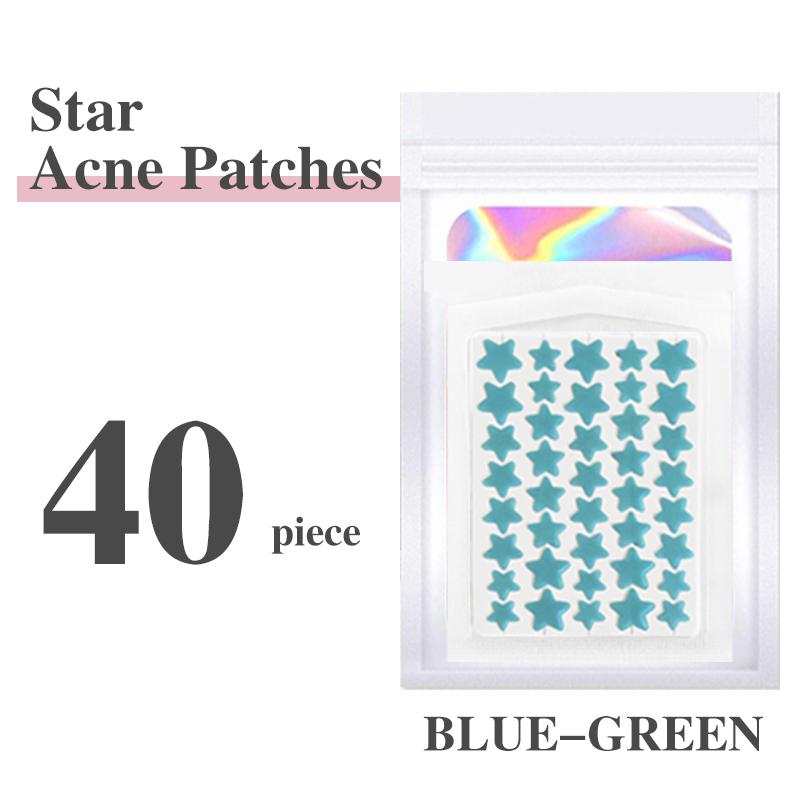 A Waterproof Skin Care Facial Acne Pimple Patch Hydrocolloid Pimple Master Patches Customized Shape Colorful Stars Acne Patches