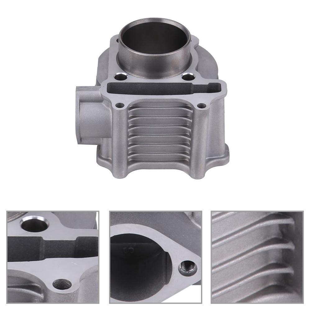 Motorcycle Engine Cylinder Kit Piston Gasket 52.4mm Bore for GY6 125CC 152QMI