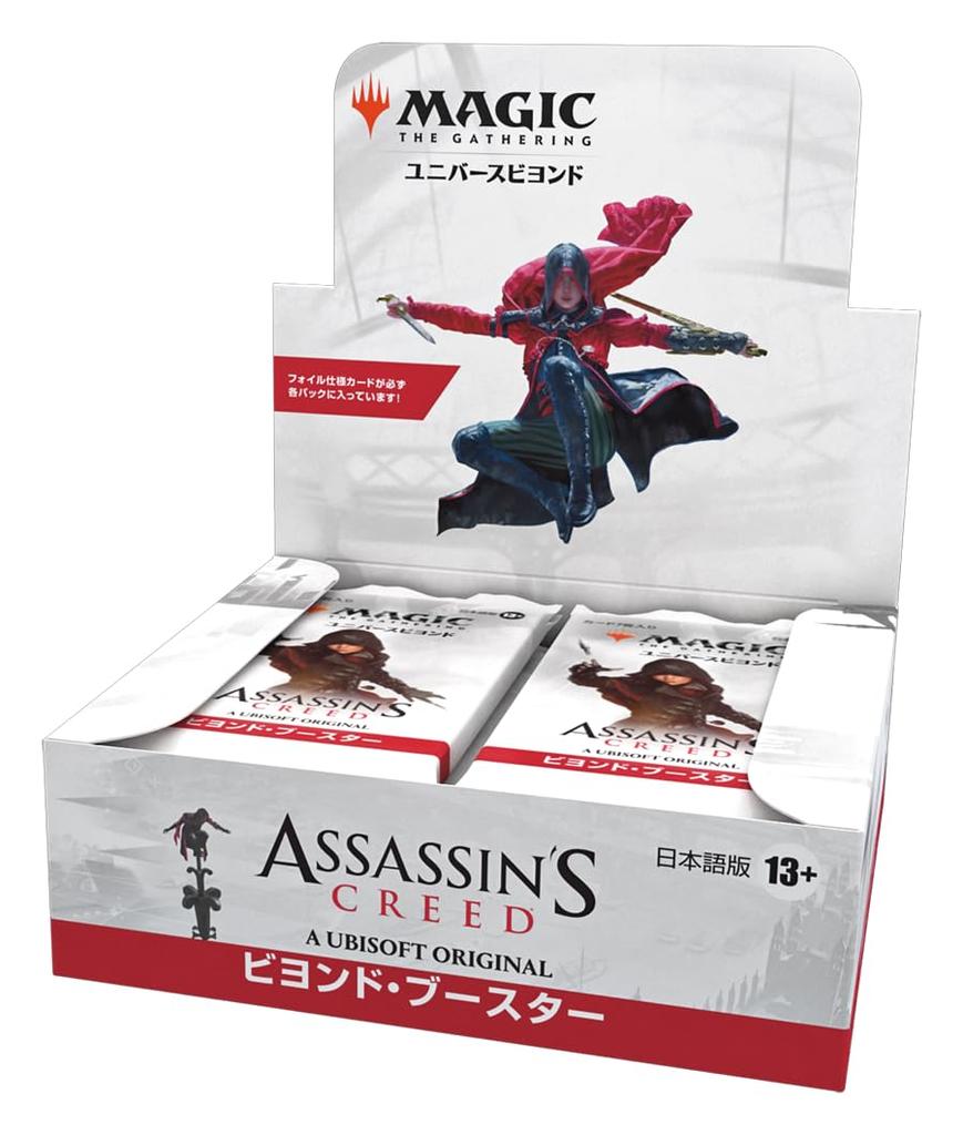 Magic: The Gathering "Assassin's Creed" Beyond Booster Japanese Version 24 Packs MTG Trading Card Wizards of the Coast ACR D35831400