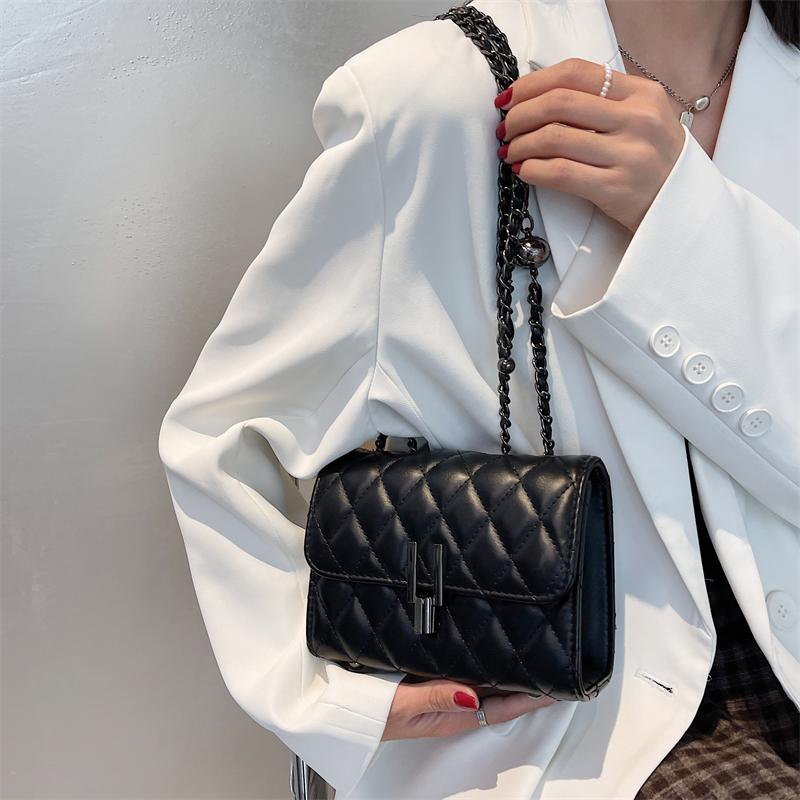 Суперпопулярная маленькая квадратная сумка для женщин в Instagram, новая модная летняя мини-сумка с цепочкой в виде ромба