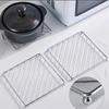 2 шт. Практичная квадратная подставка под горячее, держатель для кастрюли, термоизолированные подставки под горячее, защита от ожогов, нержавеющие, утолщенные кухонные инструменты, подставка, обеденный стол