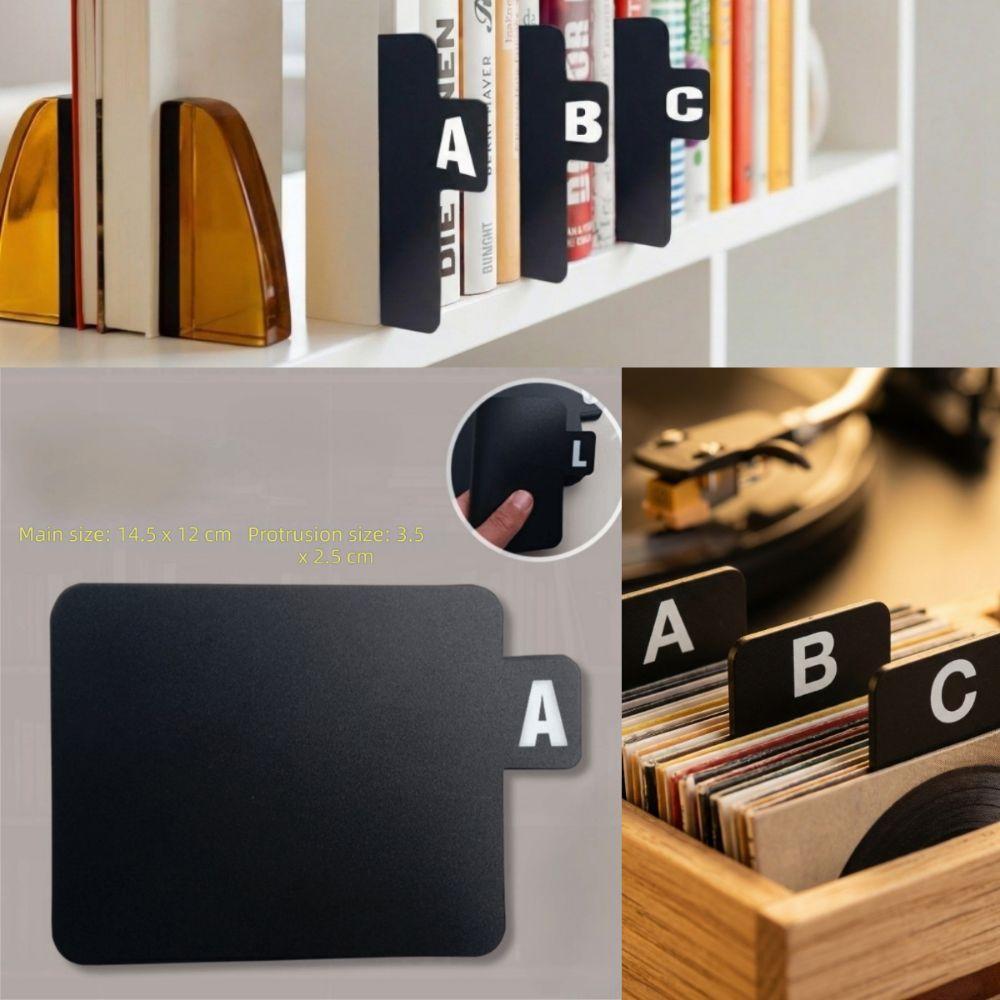 Label Stickers Alphabetical Labeling Bookmarks Alphabet Index Card Bookmarks  Library Bookstores