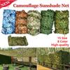 8 цветов, камуфляжная затеняющая сетка, солнцезащитный козырек, украшение для сада, охота, стрельба, кемпинг, фотография, джунгли