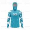 PELAGIC Рыболовный костюм с длинным рукавом, капюшоном и маской, защита от солнца, для луя, дышащий, повседневный, спортивный