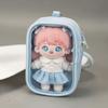 Portable Doll Storage Bag Clear Outdoor Doll Display Bag 10cm Transparent Doll Bag  Storage Bag