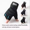 Breathable Wear-Resistant Fitness Gloves Half Finger Sports Tactics Cycling Outdoor Mountaineering Gloves