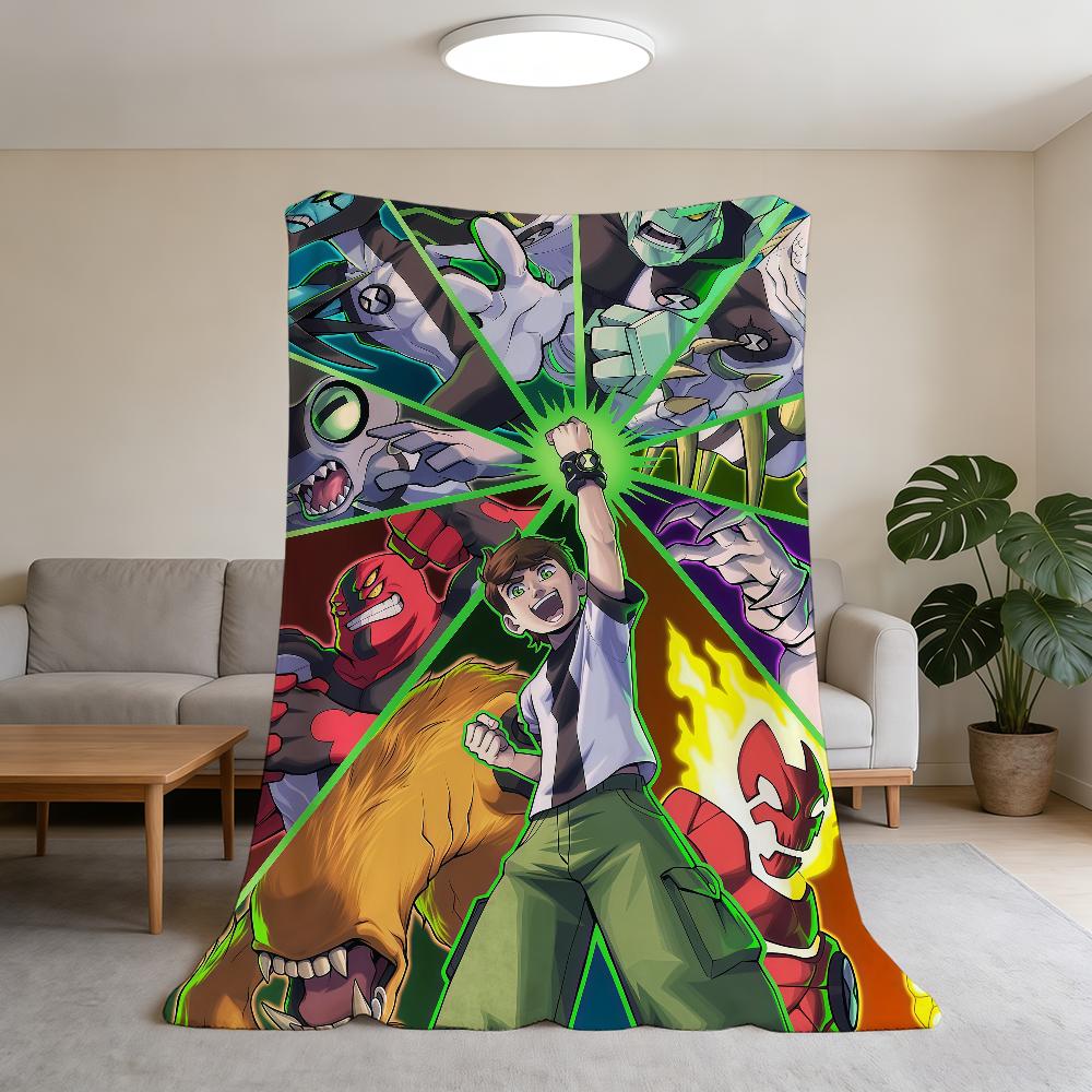 Cartoon Blanket Cool Super Warm Comfortable Plush Throw Blanket Child Home 10 Sofa B-Ben Bedroom Gift