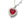Necklace for Women's Love Zircon Flowers Niche Light Luxury New Style Design High-end