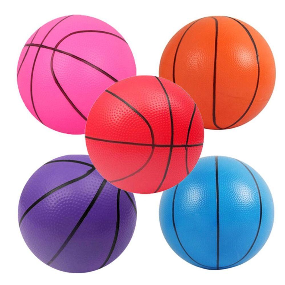 Sports Inflatable Small Basketball Toy Matches Training Elastic Balls Hot Small Patting Ball Kids