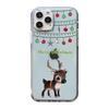 Рождественский прозрачный чехол для iPhone 16 15 14 13 12 11 Pro Max Санта-Клаус, лось, снеговик, рождественский чехол для iPhone XS Max X XR 7 8 Plus, мягкий чехол из ТПУ