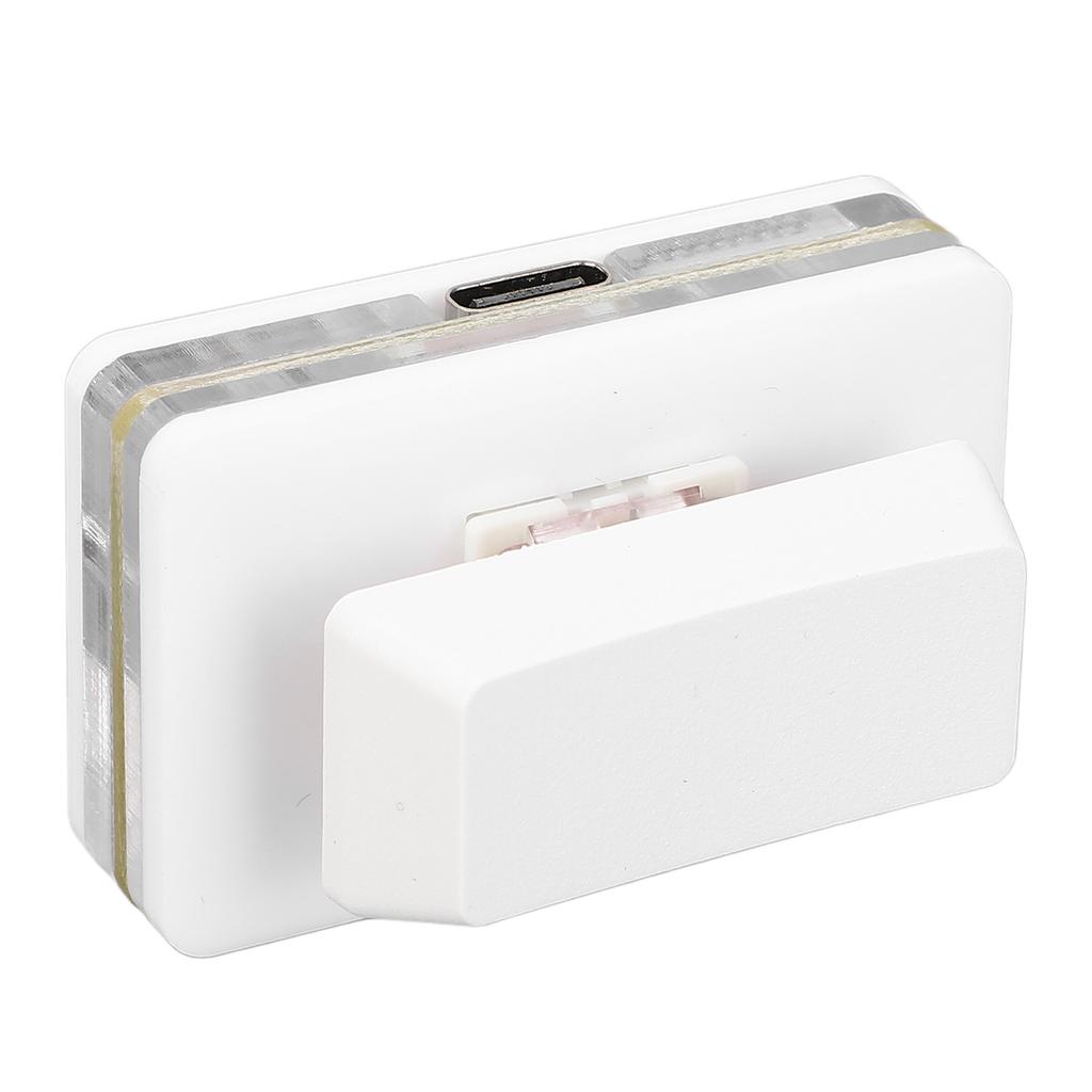 Программируемая пользовательская USB-кнопка Одиночная клавиатура Клавиатура для OSU RGB Механическая Красная Type C Проводная Индивидуальная горячая клавиша для игр