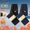 Мужские повседневные брюки JEEP SPIRIT прямого кроя с подкладкой из овечьей шерсти