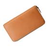Tochigi Leather Long Wallet Wallet Leather Wallet Genuine Leather Cowhide Round Zipper Men's Women's (Natural)