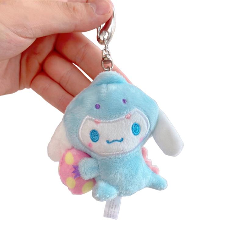Sanrio Cinnamoroll Melody Kuromi Plush Doll Keychain Bag Pendant Gift