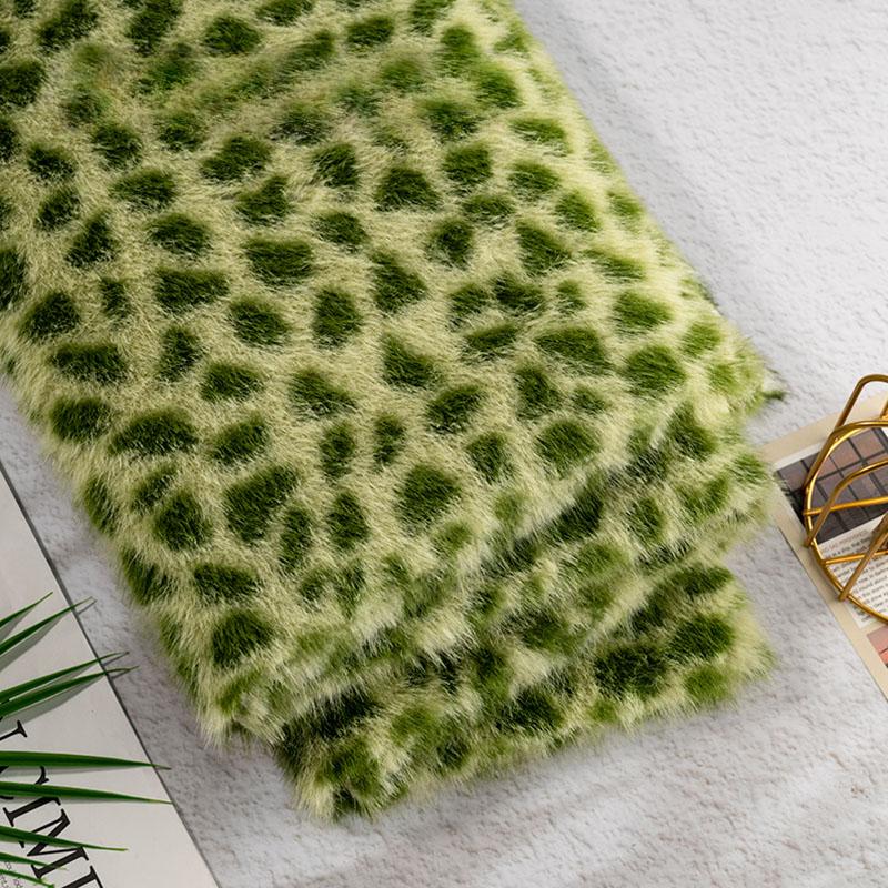 50X160 см Ткань из искусственного меха норки Принт оленя, зебры, леопарда Ручная работа Одежда Сумка Кукла Сделай сам Экологичная ткань из искусственного меха