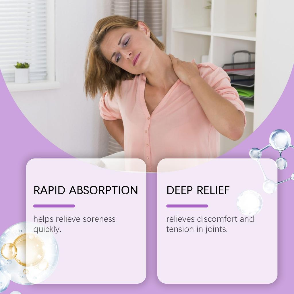 Спрей для снятия боли и массажа Успокаивающий спрей Уход за дискомфортом в суставах Активирующий массажный спрей Спрей для снятия боли в коленных суставах(100мл