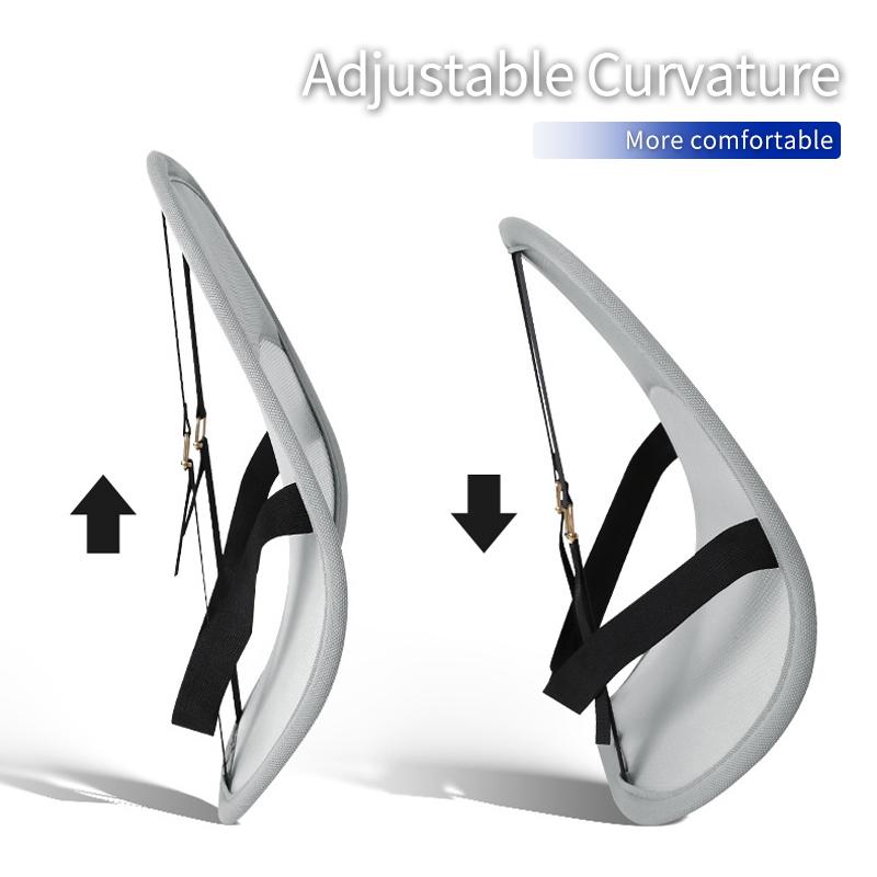 CKU5 Car Seat Lumbar Support Breathable Waist Cushion Backrest Accessories For Lexus UX250h RX450h CT200h RX400h NX300h RX350