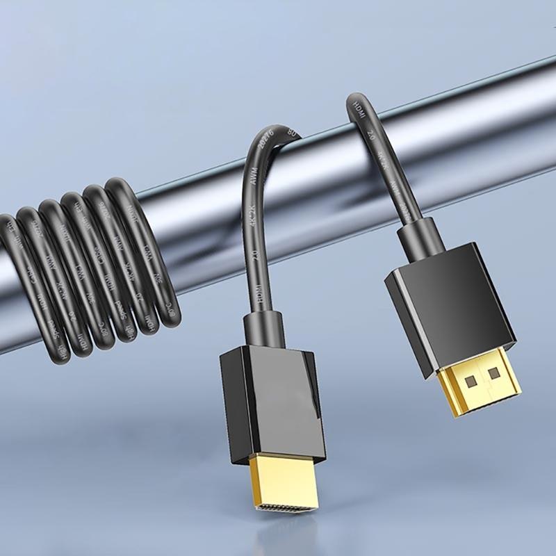 Silvery 4K HDMI2.0 Cable Supports 60Hz 18Gbps with Ethernet for TV Projectors Gaming Consoles