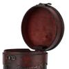 Wooden Vintage Wine Box Round Wine Storage Box Flasks Wine Gift Box  Decorative Case