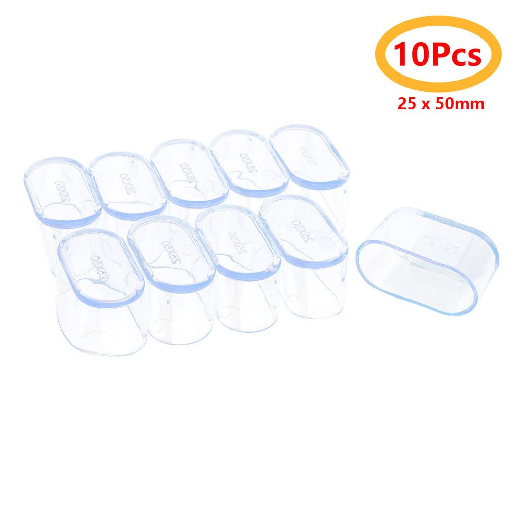 10Pcs Rubber Furniture Foot Table Chair Leg End Caps Chair Leg Tips Caps