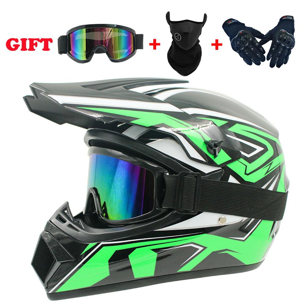 Off-road Helmet Motorcycle HELMET Mountain Bike Full Helmet Riding Helmet Four Seasons Motorcycle Off-road Helmet
