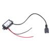 DC12V 24V Понижающий до 5V 3A USB Преобразователь Питания USB Автомобильное Зарядное Устройство Совместимо для Зарядки Электроники 13см Вход