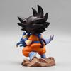 Фигурка ребенка Goku из Dragon Ball высотой 14 см с Пурой и Ямчей - Аниме ПВХ Модель Игрушка Украшение для стола Подарок для фанатов