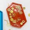 Силиконовая форма для подстаканников, шестиугольная форма для заливки эпоксидной смолой для Resin Art, домашний декор, силиконовая форма для шкатулки для украшений