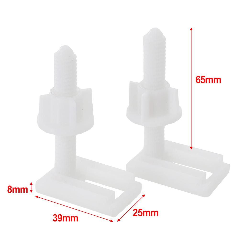 Хорошей прочности винты для ремонта туалета 2 шт аксессуары