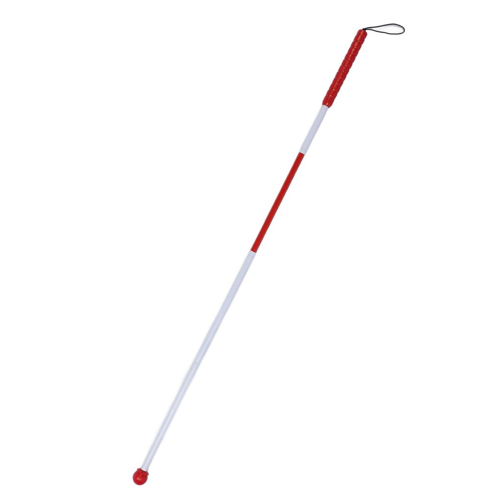 Складная слепая трость из алюминиевого сплава, предотвращающая скольжение, светоотражающая складная трость для слепых для Visi