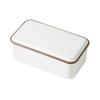 Takenaka Bento Box RETRO MODA Square Wide Lunch Gray 940ml