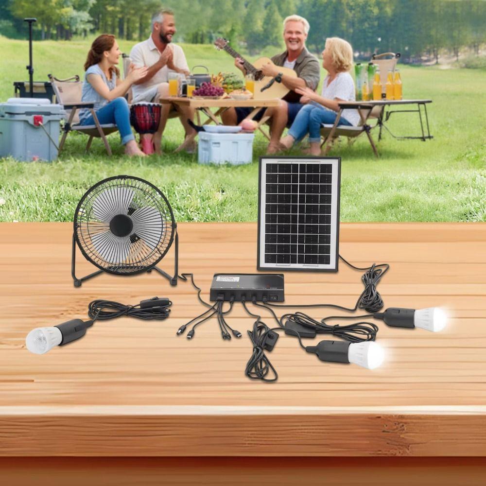 Dual-use Solar Fan Low Noise Exhaust Fan Easy Installation Solar Powered Fan Office
