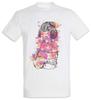 Geisha With Colored Ornaments T-Shirt Japan Asia Japanese Tattoo Tattooist Holi