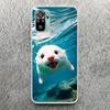 Animal Otter Cute Cartoon Print Soft Case for Xiaomi Redmi Note 14 13 12S 11S Phone Shell 10 Pro Plus 11E 11T 12 11 10S 5G Cover