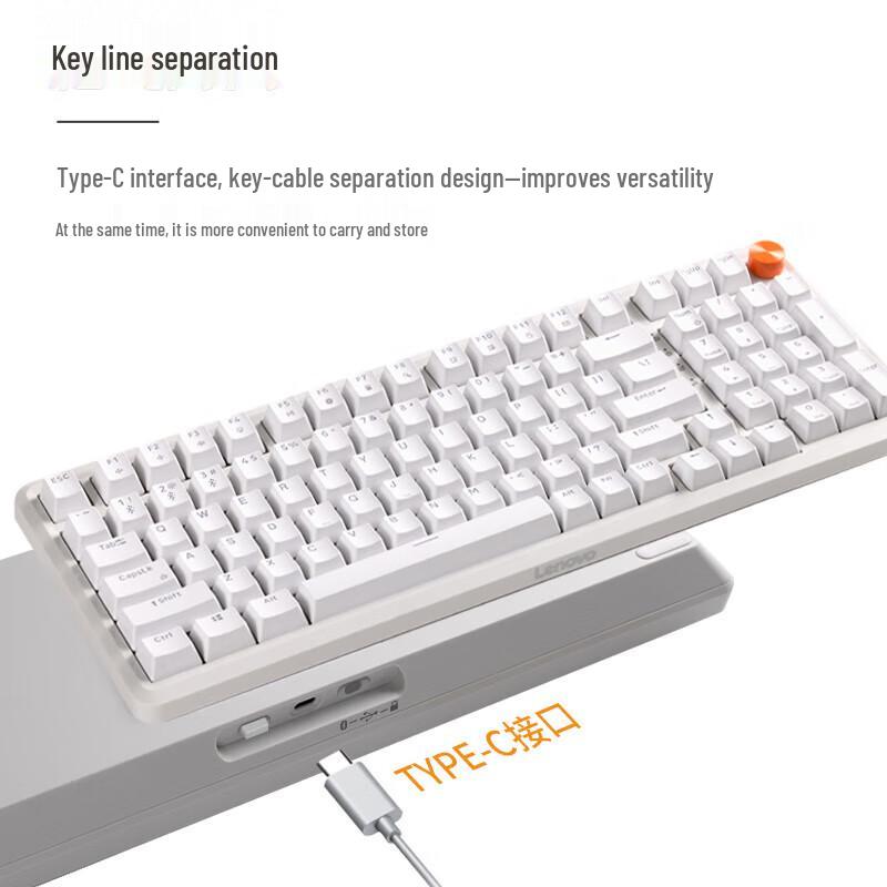 Lenovo MK9 Pro Tri-Mode Mechanical Gaming Keyboard