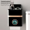 1Pcs Waterproof Toilet Paper Holder Light Luxury Style Roll Paper Storage Box New Tissue Box